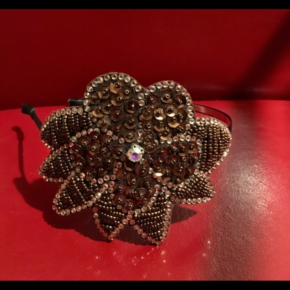 🆕🌺 Head band with stones. - Picture 2 of 5